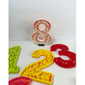 Decorative Flower Numbers (0–9)