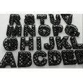 Mesh Alphabet Letters for Plants and Moss