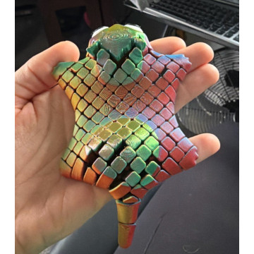 Rainbow Manta – flexible toy