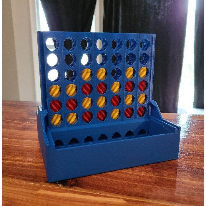 Cascade Connect – board game with automatic sorting effect