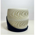 Double wave patterned planter for plants