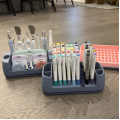 Cricut tool organizer with compartments and pencil slots