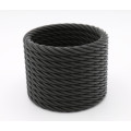 Rope pattern pot for small plants