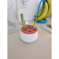 Green onion holder for growing in water