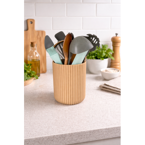 Modern table container for kitchen tools