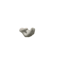 Palm hand hook for towel