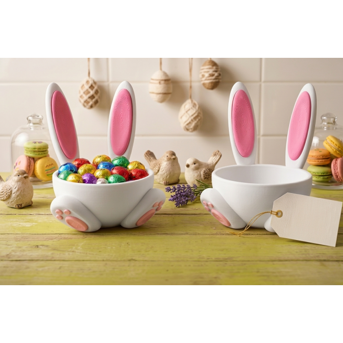Easter bunny bowl