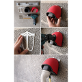Type 2 charging plug holder with protective cover