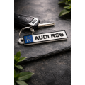Keychain number tags (set of 3)