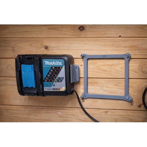 Makita charger holder for wall mounting