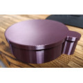 Angle grinder disc box with central lock