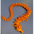 Articulated crystal dragon