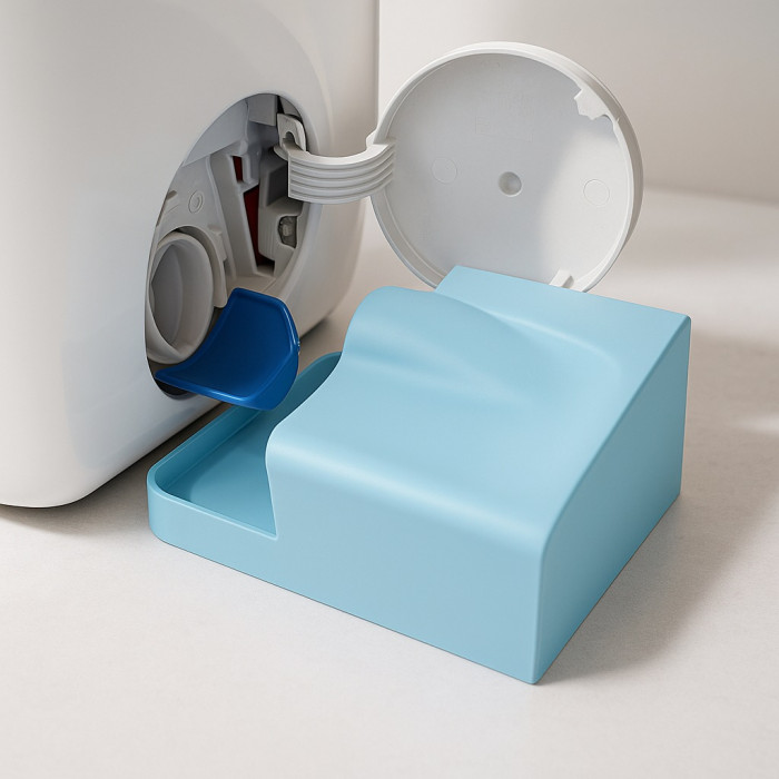 Washing machine water collection tray