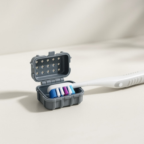 Travel case for toothbrush