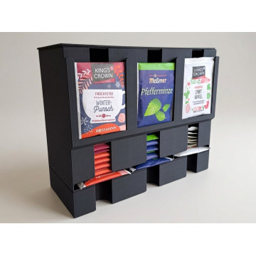 Modern tea organizer