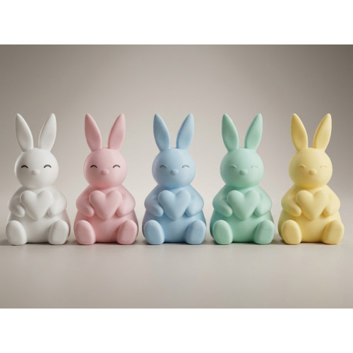 Heart rabbit - Easter decor