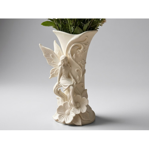Fairy garden sculpture vase