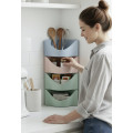 Modular corner organizer for kitchen