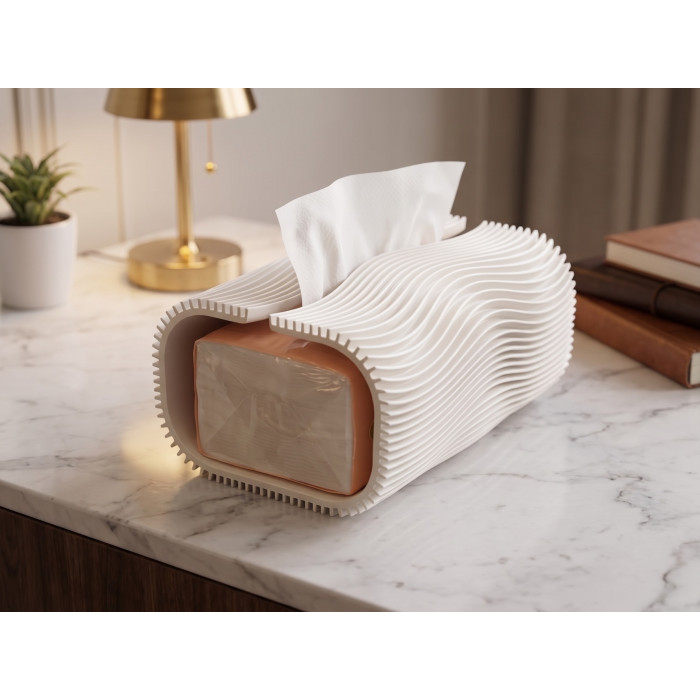 Wavy Paper Napkin Holder