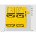 Wall Mount for Dewalt Batteries