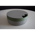 Pistachio Bowl with Side Shell and Lid