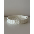 Decorative Tray with Knitted Texture