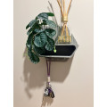 Modern Entryway Organizer with Key Hooks