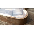 Large wooden piggy bank number (1-100)
