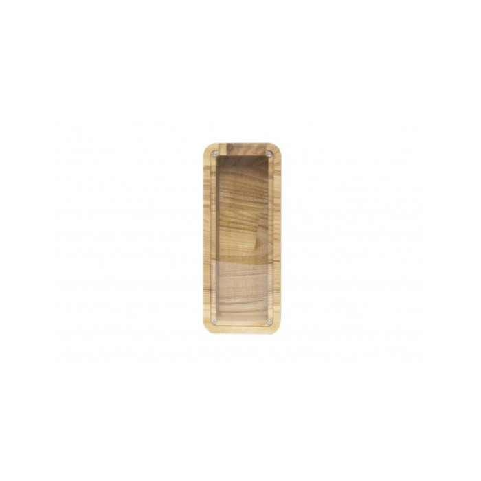 Large wooden piggy bank letter 
