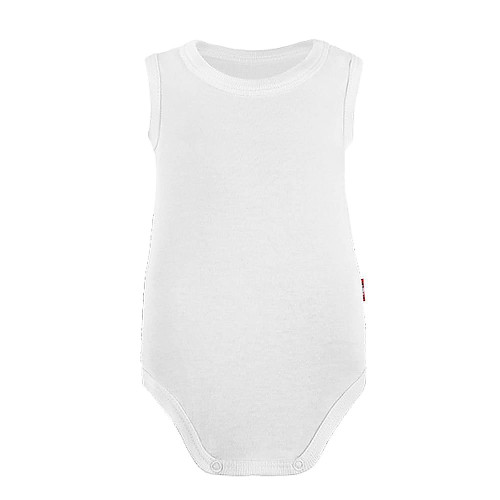 White bodysuit with short sleeves