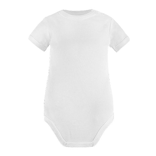 White bodysuit with short sleeves