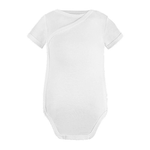 White bodysuit with short sleeves