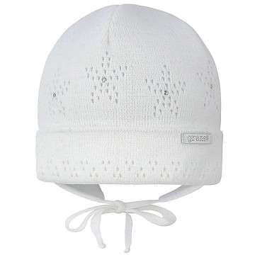 White baby hat