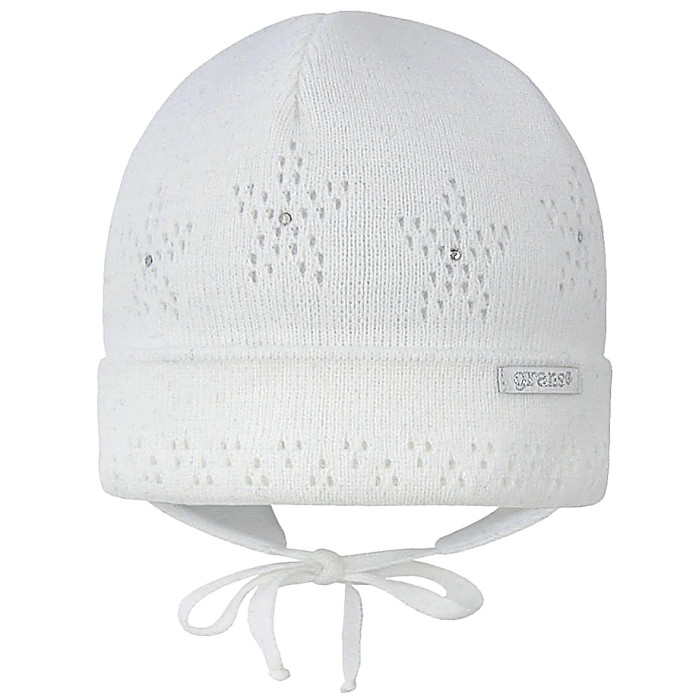 White baby hat