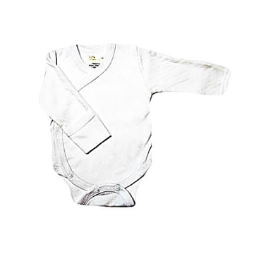 Vilaurita white baby bodysuit with mittens „Vili“
