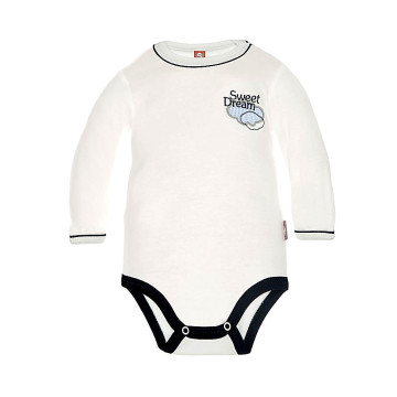 White baby bodysuit „Sweet Dreams“