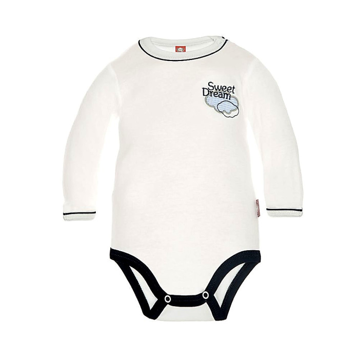 White baby bodysuit „Sweet Dreams“