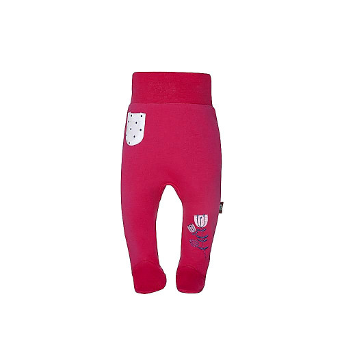 White baby trousers „Balta little pocket“