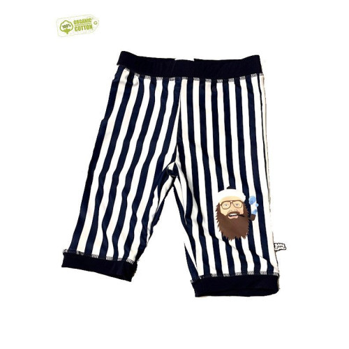Striped swimming shorts 