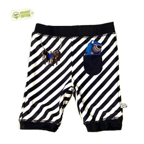 Striped swimming shorts 