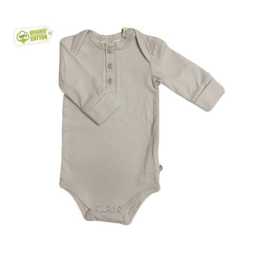 Light blue baby bodysuit