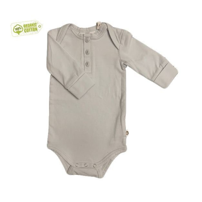 Light blue baby bodysuit