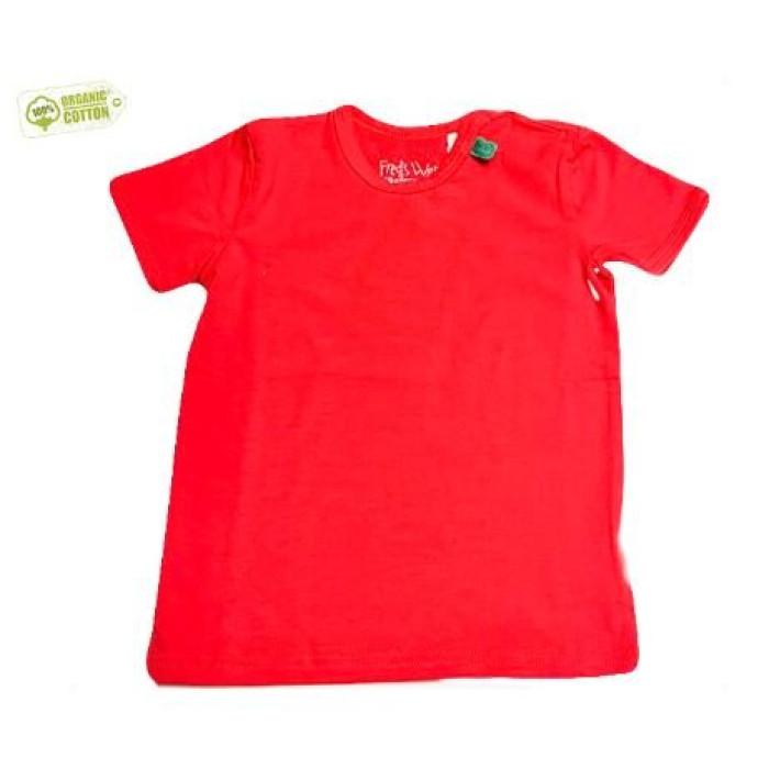 Short-sleeve red baby T-shirt