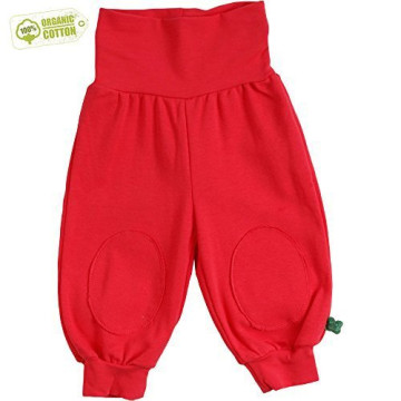 Red harem pants