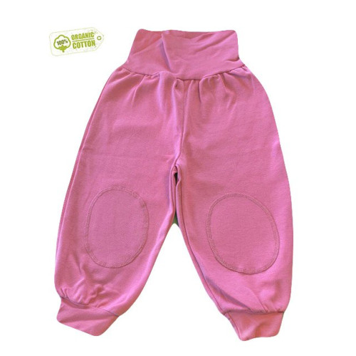 Pink baby trousers