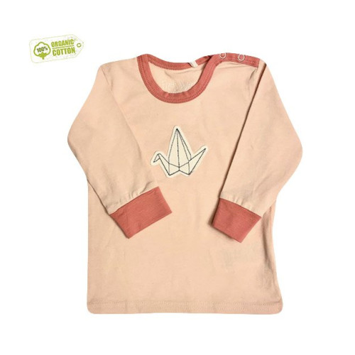 Pink baby T-shirt „Fredas“