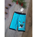 Blue swimming shorts 