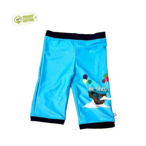 Blue swimming shorts 