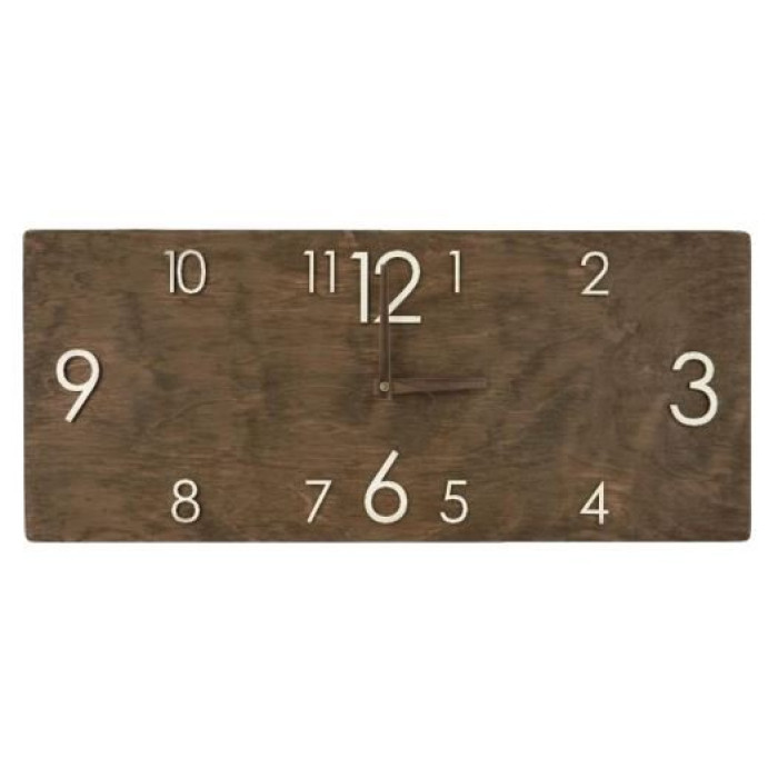 Large wooden wall clock