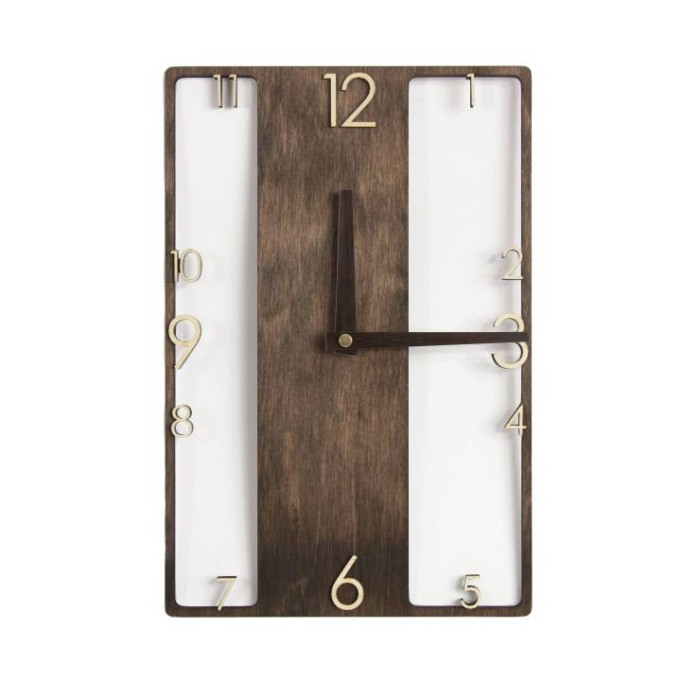 Wooden wall clock